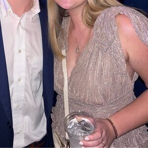 Sparkling Beige Dress